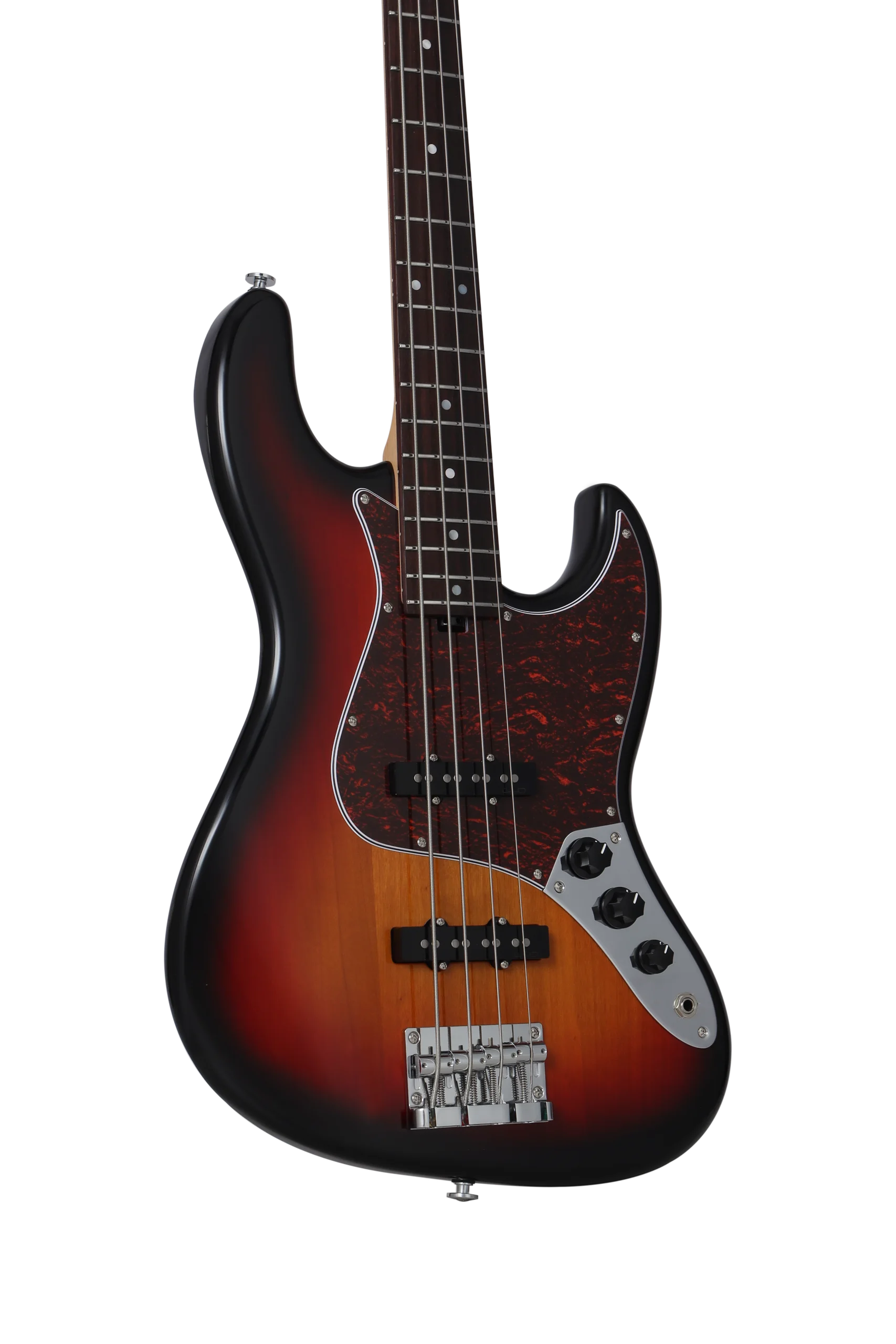 KJB-Standard Rosewood 3-Tone Sunburst  E-Bass